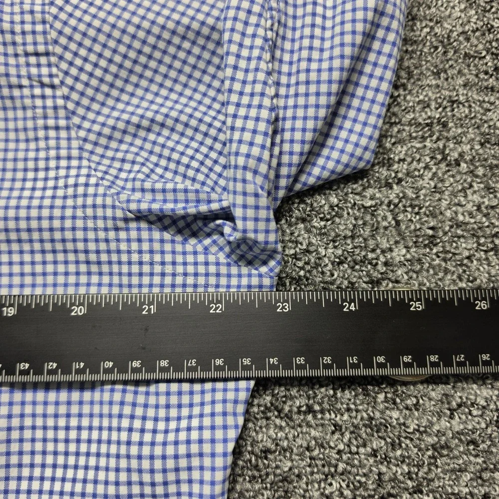 Polo Ralph Lauren Button Down Mens M Blue Excellent Performance‎ Gingham Shirt
